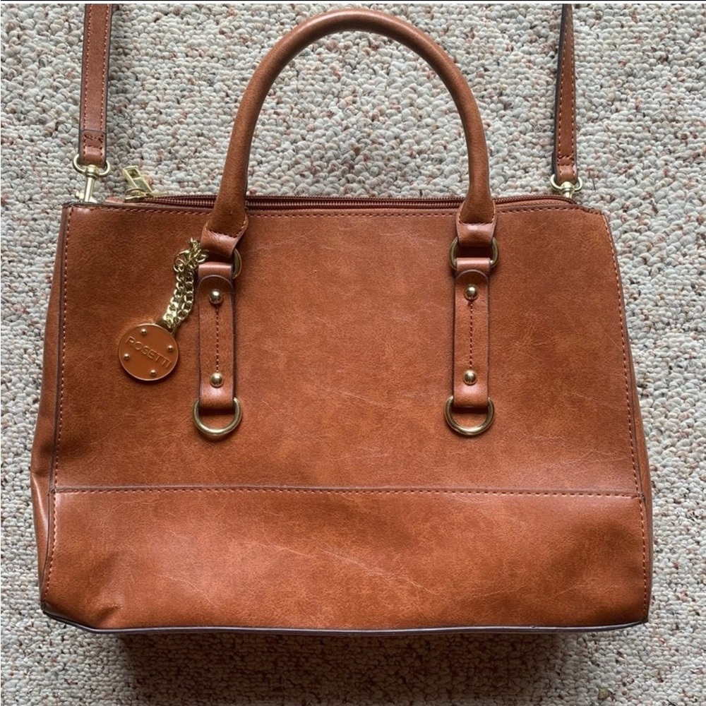 Shoulder Bag Handbag Purse Faux Leather Large